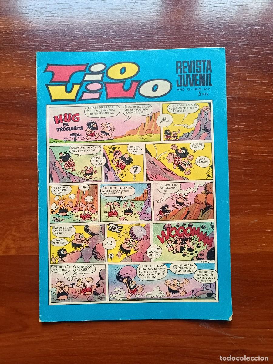 Tebeos: TIO VIVO NUMERO 457 BRUGUERA