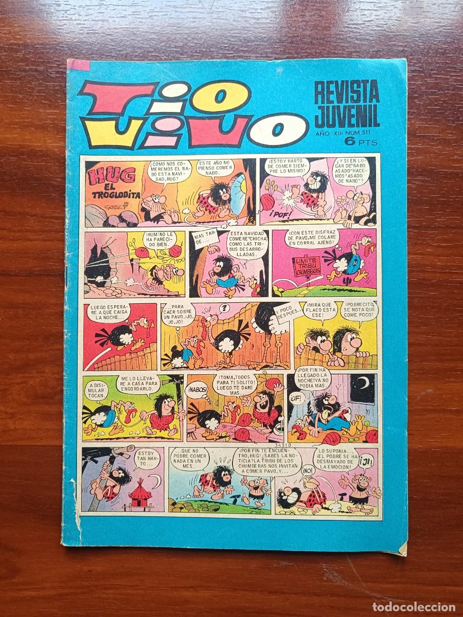 Tebeos: TIO VIVO NUMERO 511 BRUGUERA