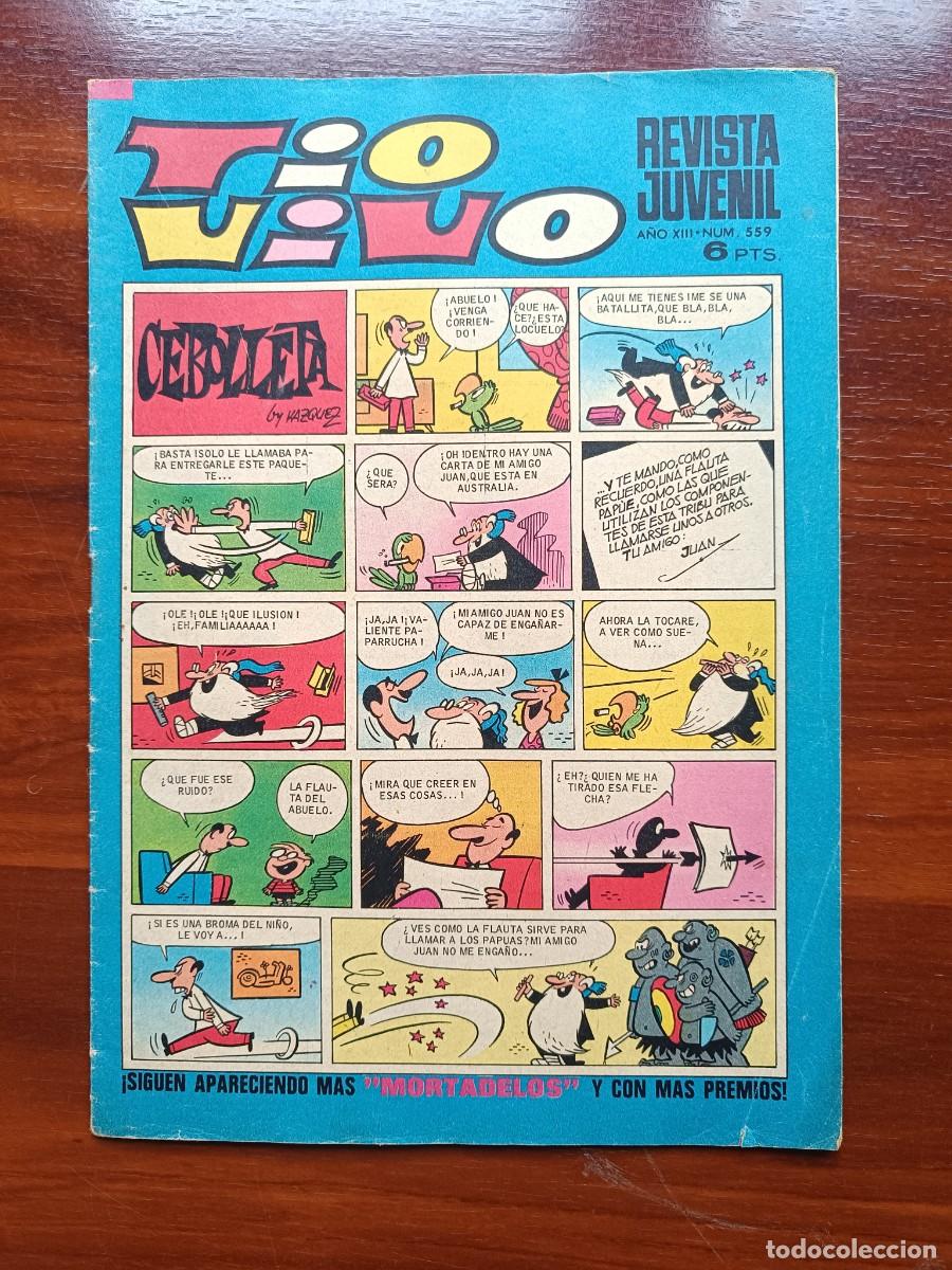 Tebeos: TIO VIVO NUMERO 559 BRUGUERA