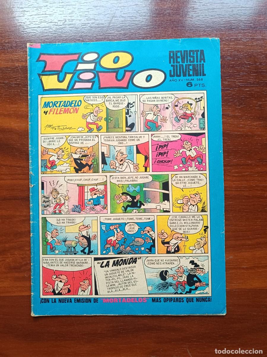 Tebeos: TIO VIVO NUMERO 568 BRUGUERA
