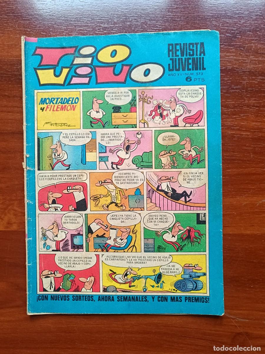 Tebeos: TIO VIVO NUMERO 573 BRUGUERA