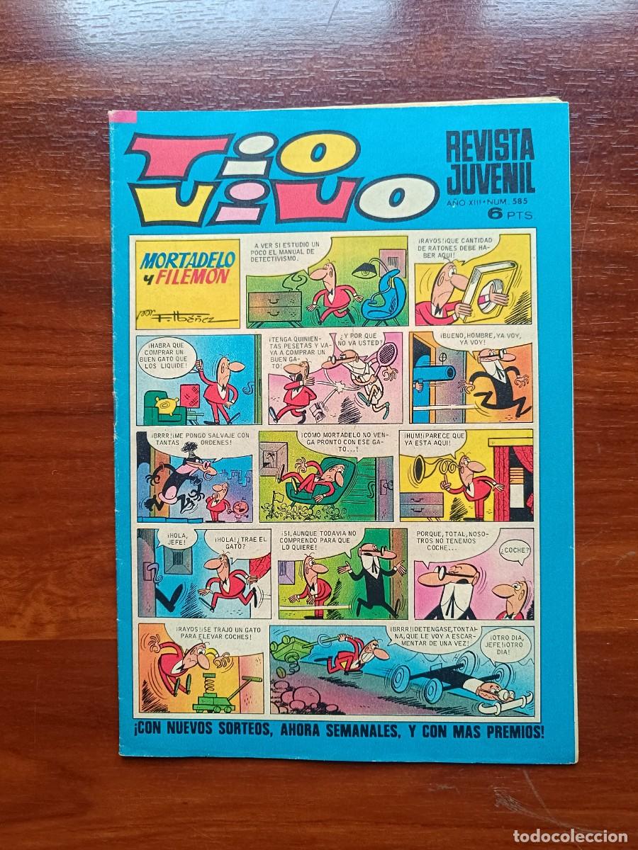 Tebeos: TIO VIVO NUMERO 585 BRUGUERA