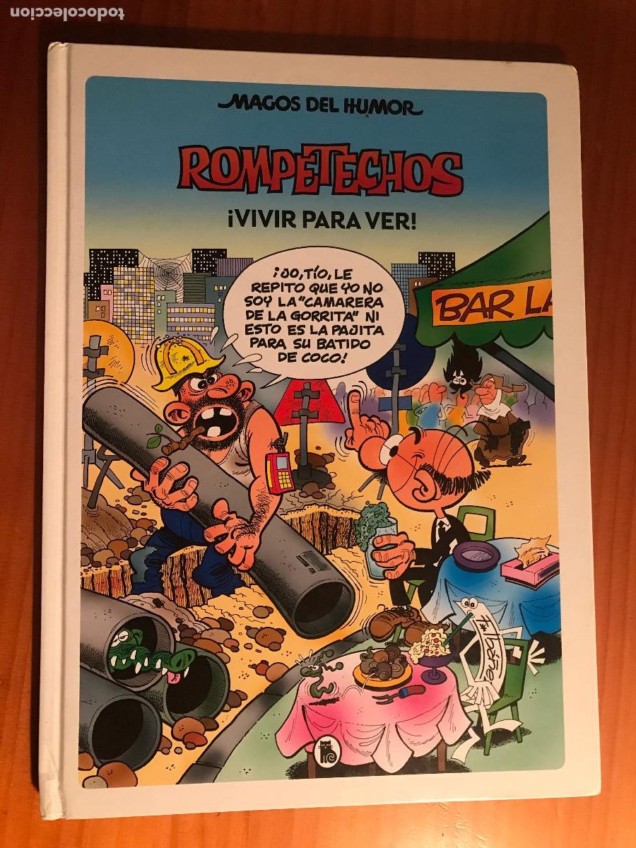 Tebeos: Magos del Humor. Rompetechos. Vivir para ver. Bruguera