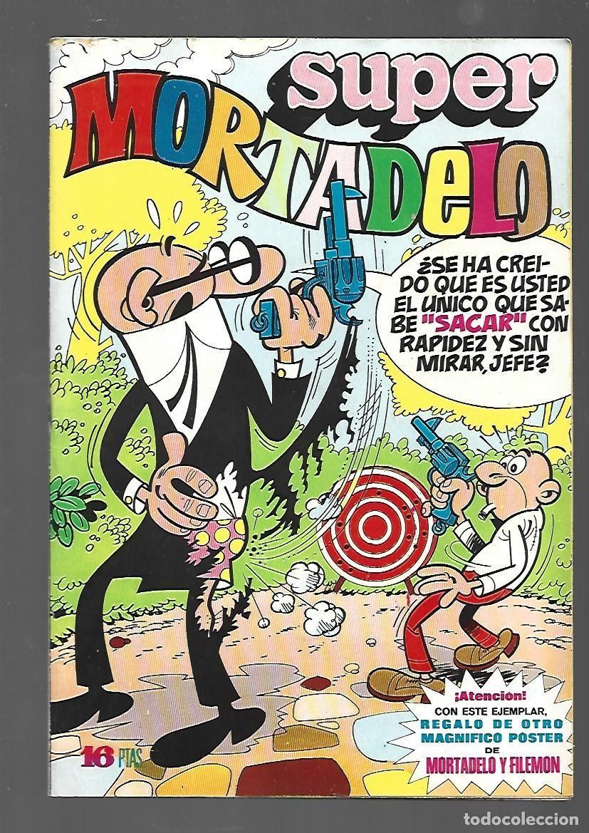 Tebeos: Super Mortadelo 7, 1972, Bruguera, buen estado. Contiene poster