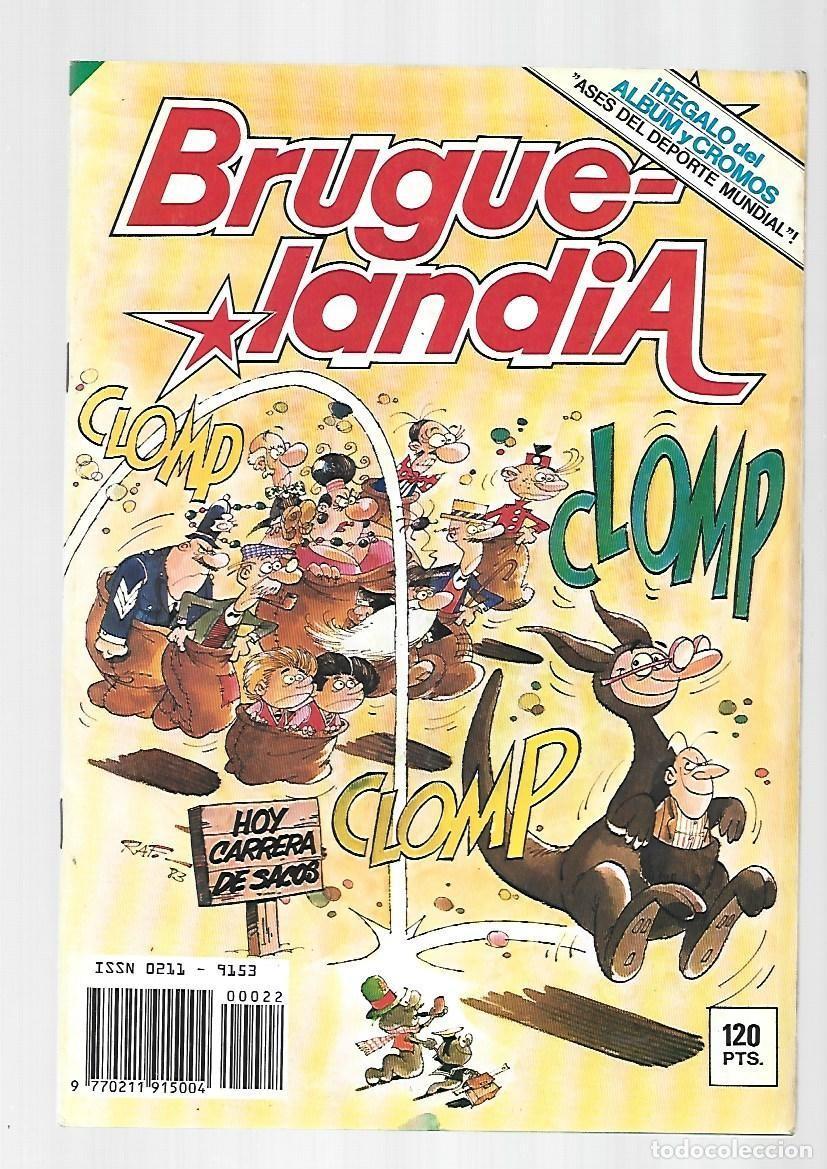 Tebeos: Bruguelandia, 22, 1983, Bruguera, muy buen estado. con cromos
