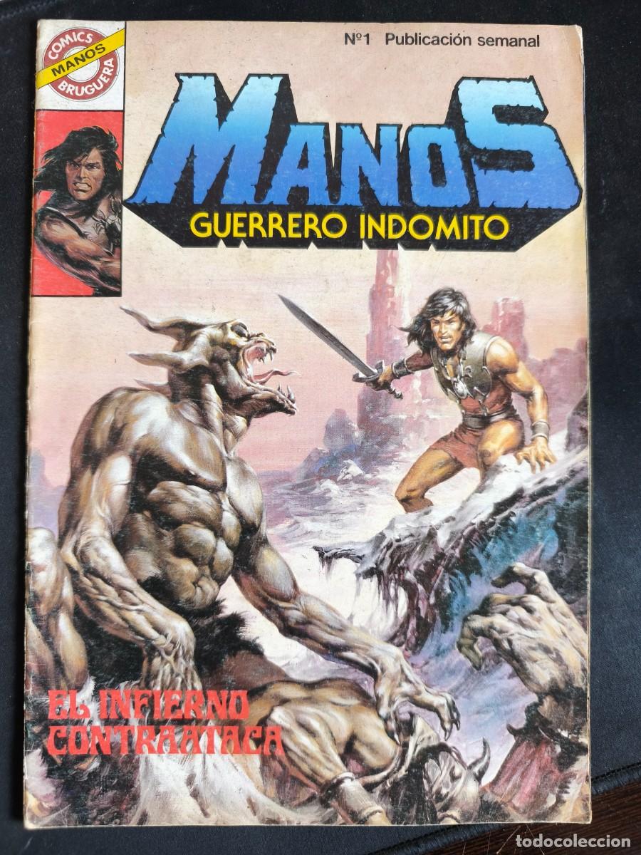 Tebeos: Manos guerrero indomito n&ordm; 1 estado normal