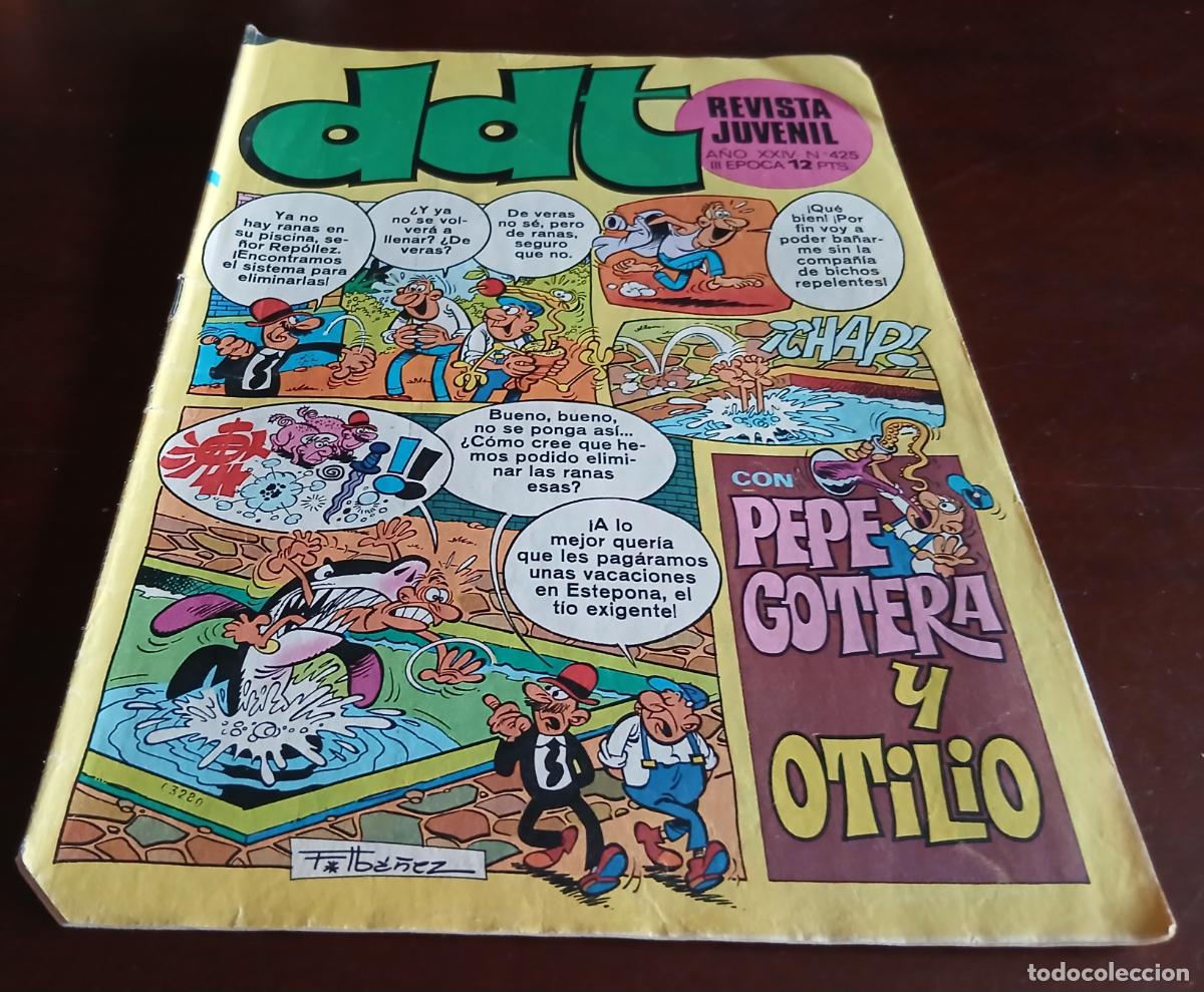 Tebeos: DDT - N&ordm; 425 - REVISTA JUVENIL - BRUGUERA