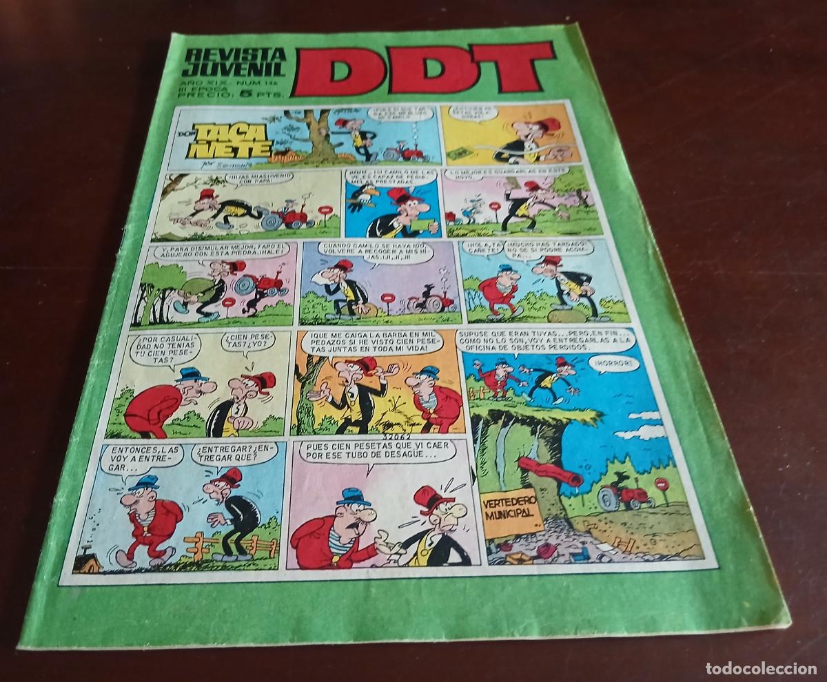 Tebeos: DDT - N&ordm; 146 - REVISTA JUVENIL - BRUGUERA