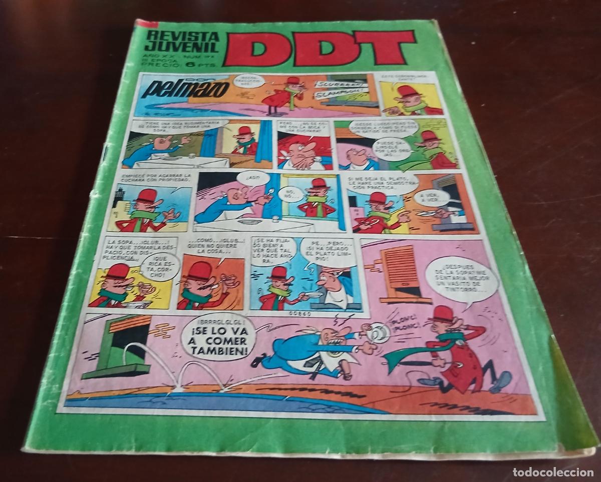 Tebeos: DDT - N&ordm; 194 - REVISTA JUVENIL - BRUGUERA