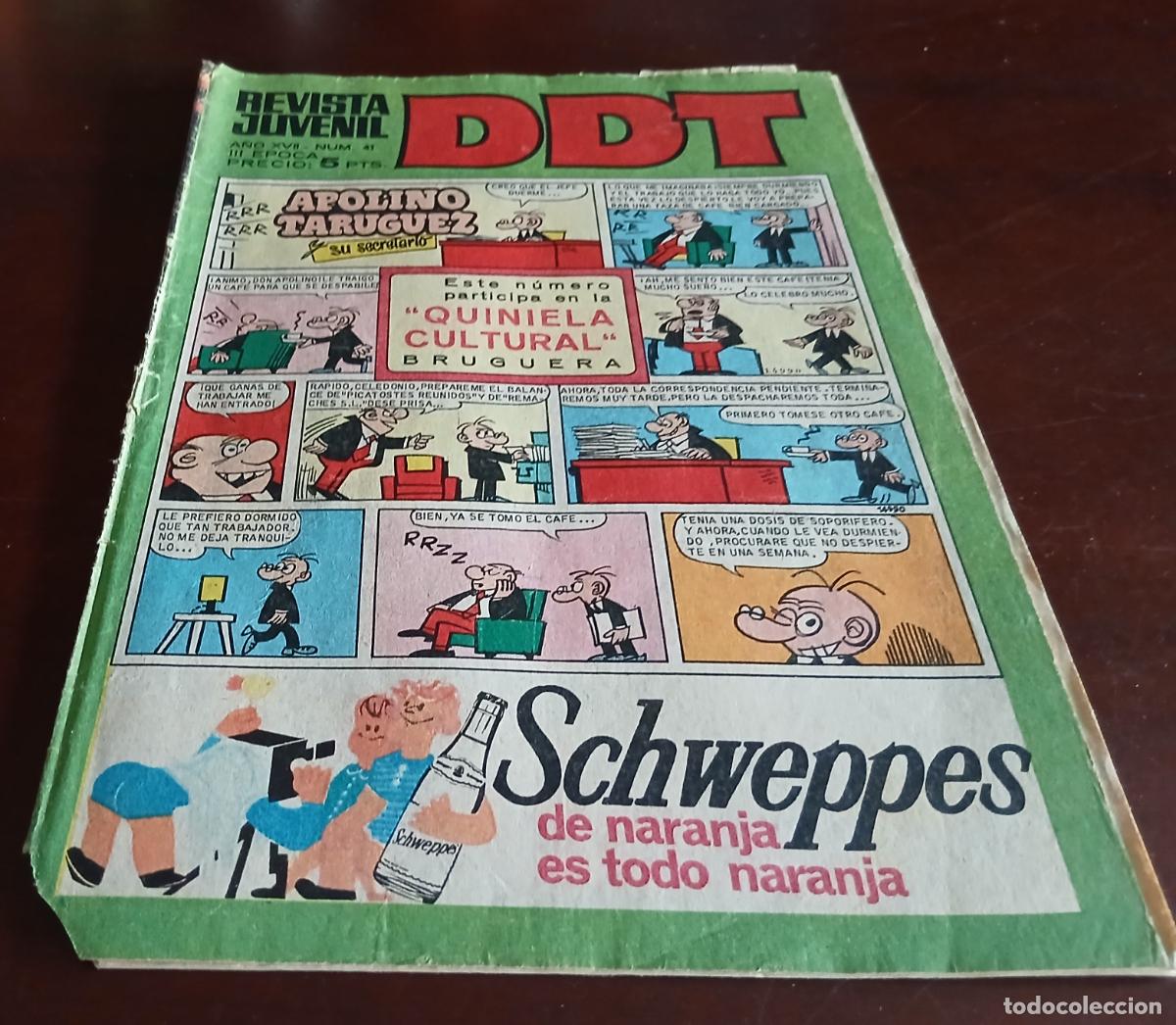 Tebeos: DDT - N&ordm; 41 - REVISTA JUVENIL - BRUGUERA