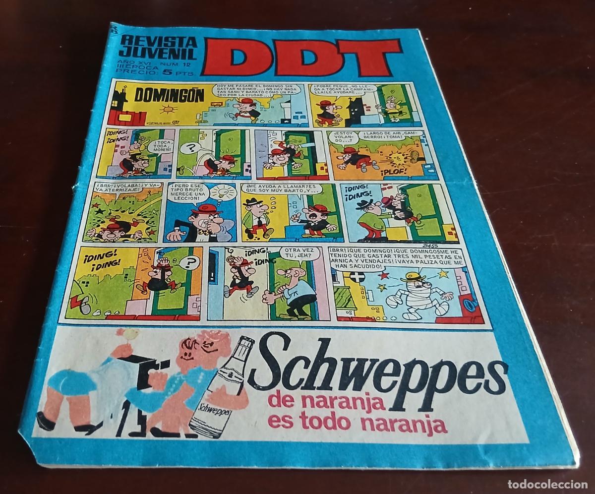 Tebeos: DDT - N&ordm; 12 - REVISTA JUVENIL - BRUGUERA