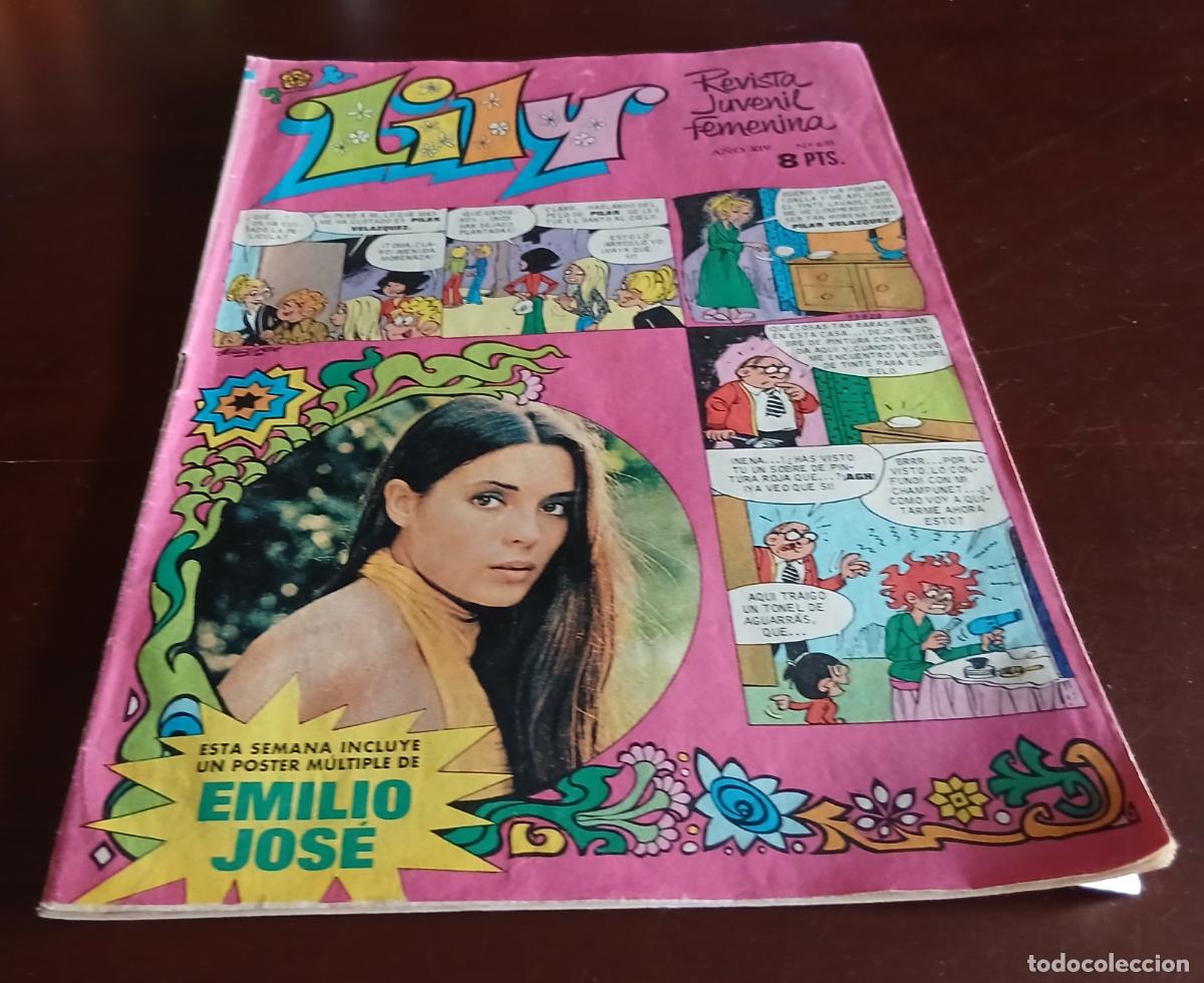 Tebeos: LILY - N&ordm; 631 - REVISTA JUVENIL FEMENINA - BRUGUERA