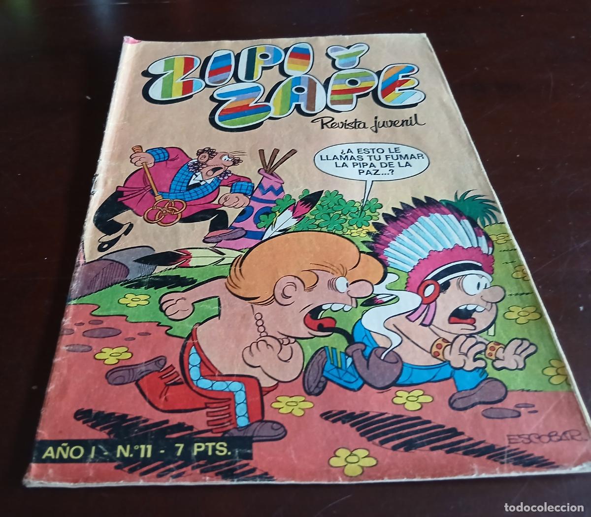 Tebeos: ZIPI Y ZAPE - N&ordm; 11 - REVISTA JUVENIL - BRUGUERA