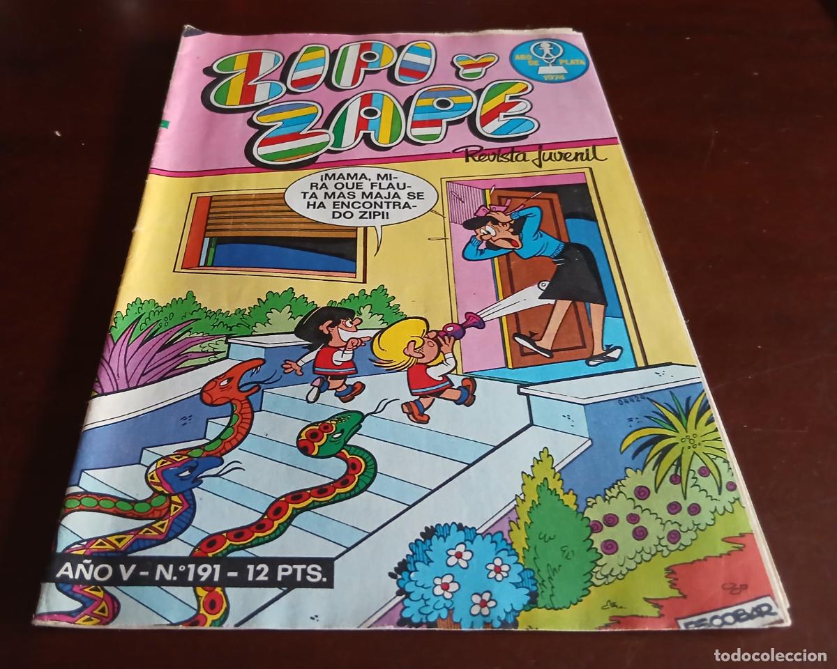 Tebeos: ZIPI Y ZAPE - N&ordm; 191 - REVISTA JUVENIL - BRUGUERA