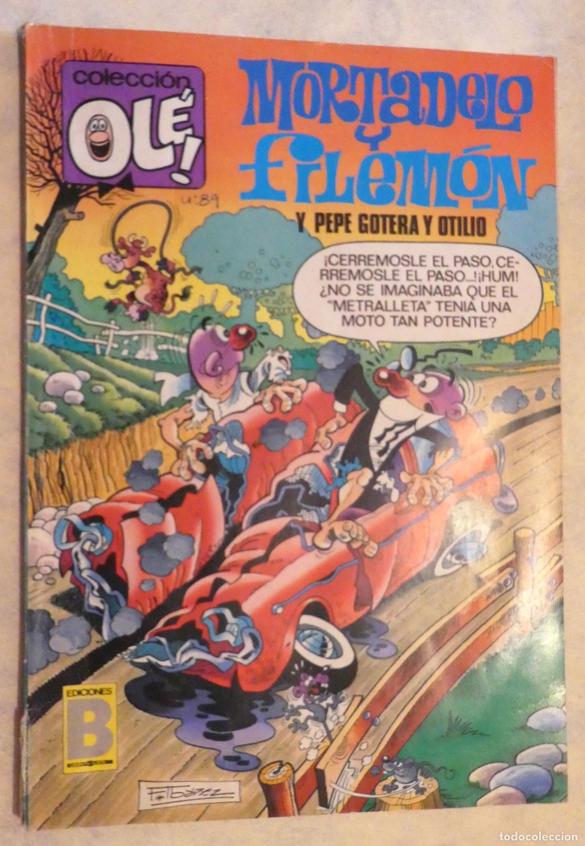 Tebeos: Mortadelo y filem&oacute;n y pepe gotera y otilio, 1&ordf; edicion 1987