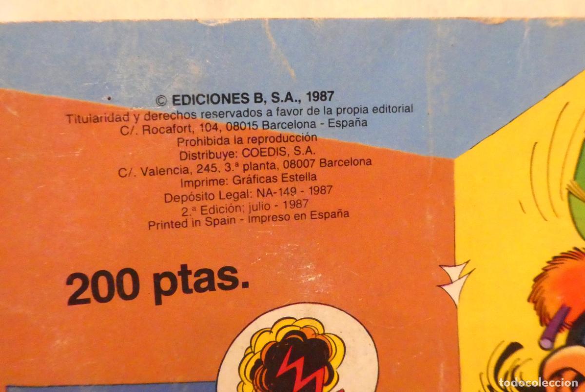 Tebeos: MORTADELO Y FILEMON con ROMPETECHOS, 2&ordf; edicion 1987 - Foto 3