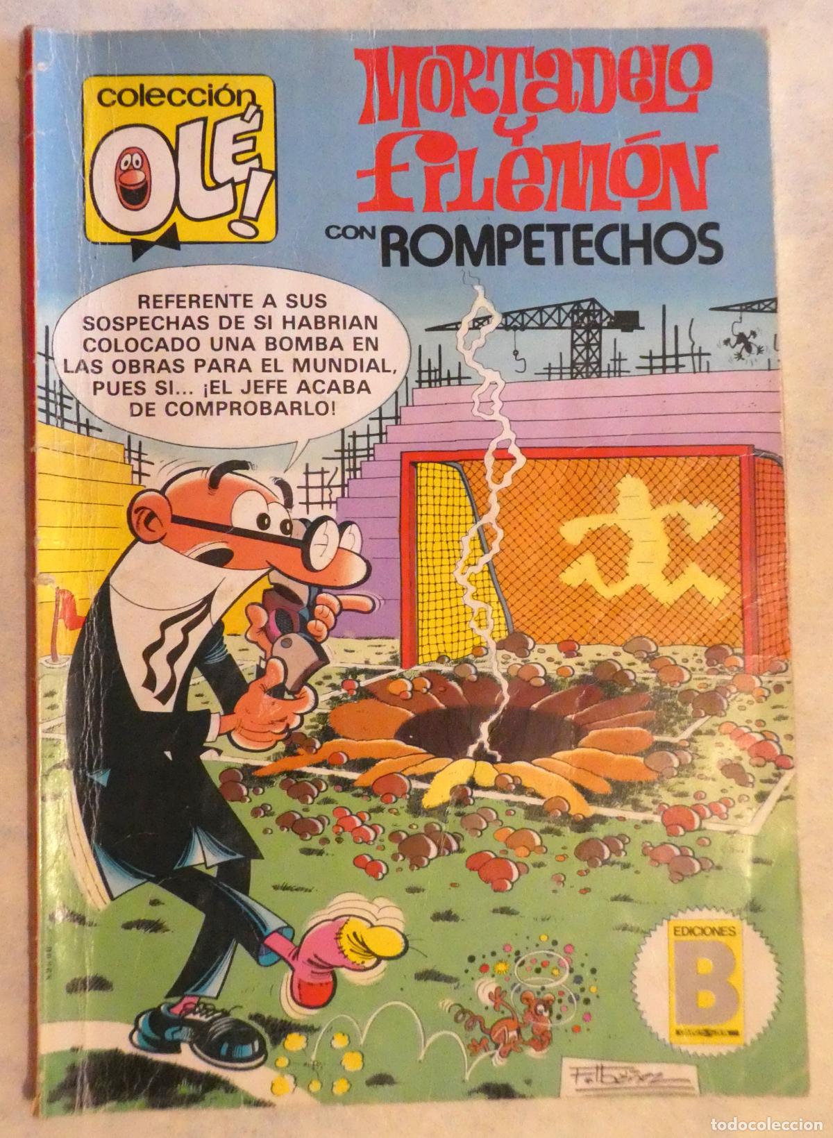 Tebeos: MORTADELO Y FILEMON con ROMPETECHOS, 2&ordf; edicion 1987