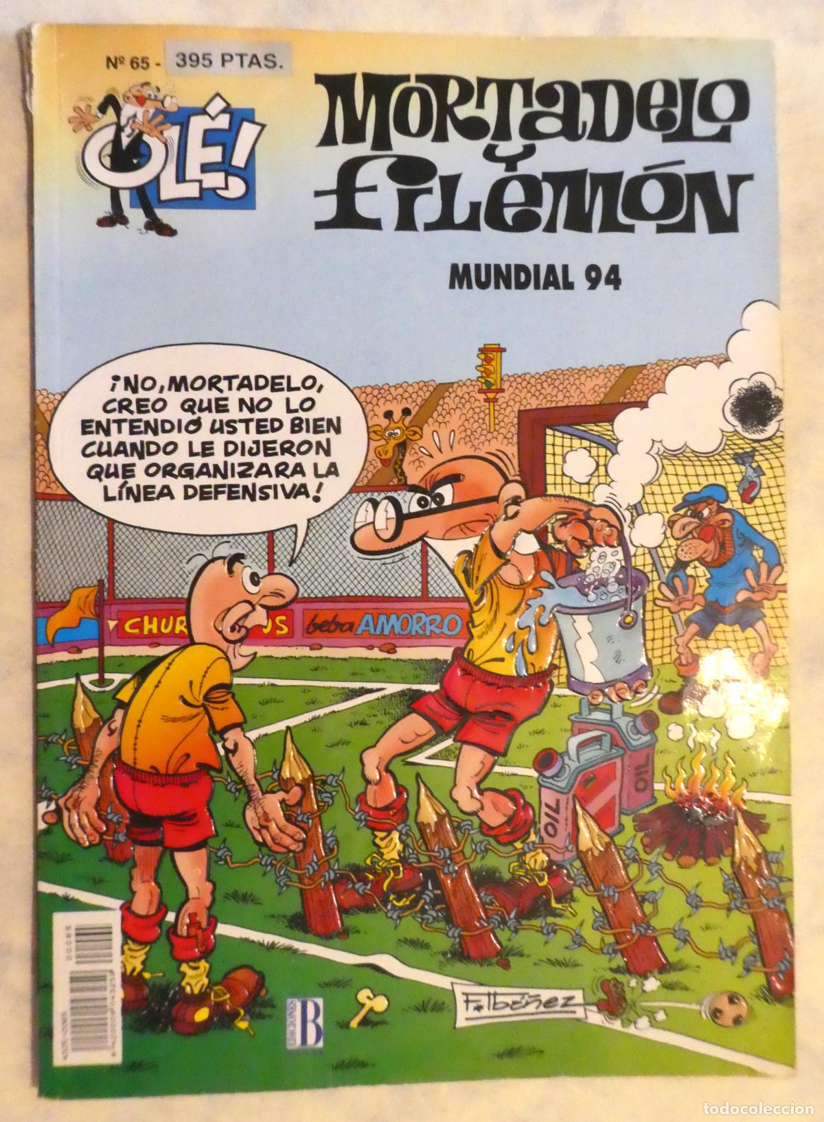 Tebeos: Mortadelo y Filem&oacute;n MUNDIAL 94 , 1&ordf; edicion 1994