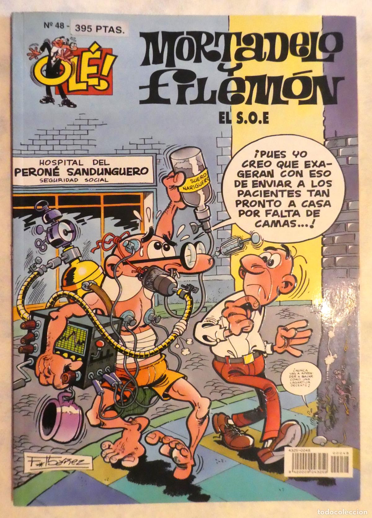 Tebeos: Mortadelo y Filem&oacute;n EL S.O.E N&ordm; 48 , 1&ordf; edicion 1994
