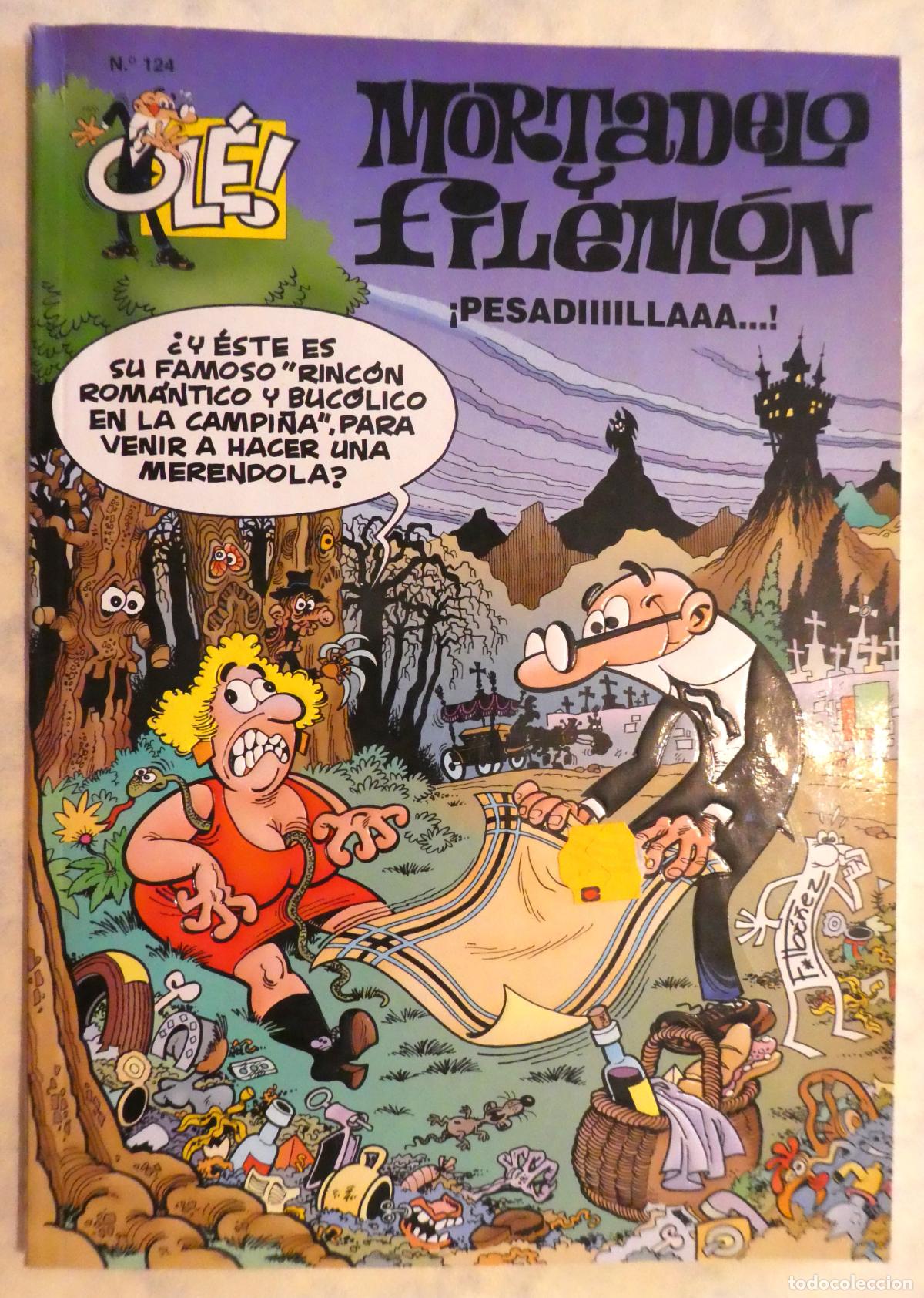 Tebeos: Mortadelo y Filem&oacute;n Pesadiiiillaaa N&ordm; 124 , 1&ordf; edicion 1996