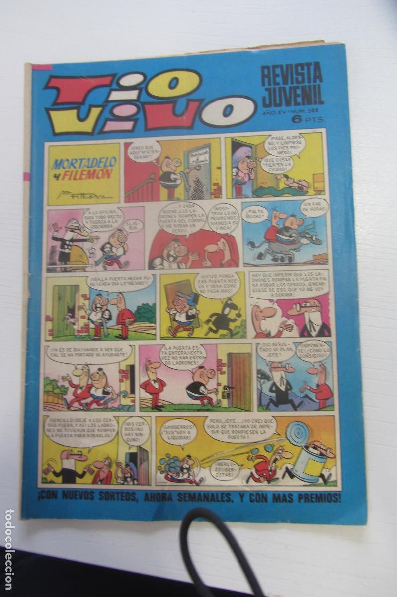 Tebeos: TIO VIVO N&ordm; 588 EDITORIAL BRUGUERA ARX125