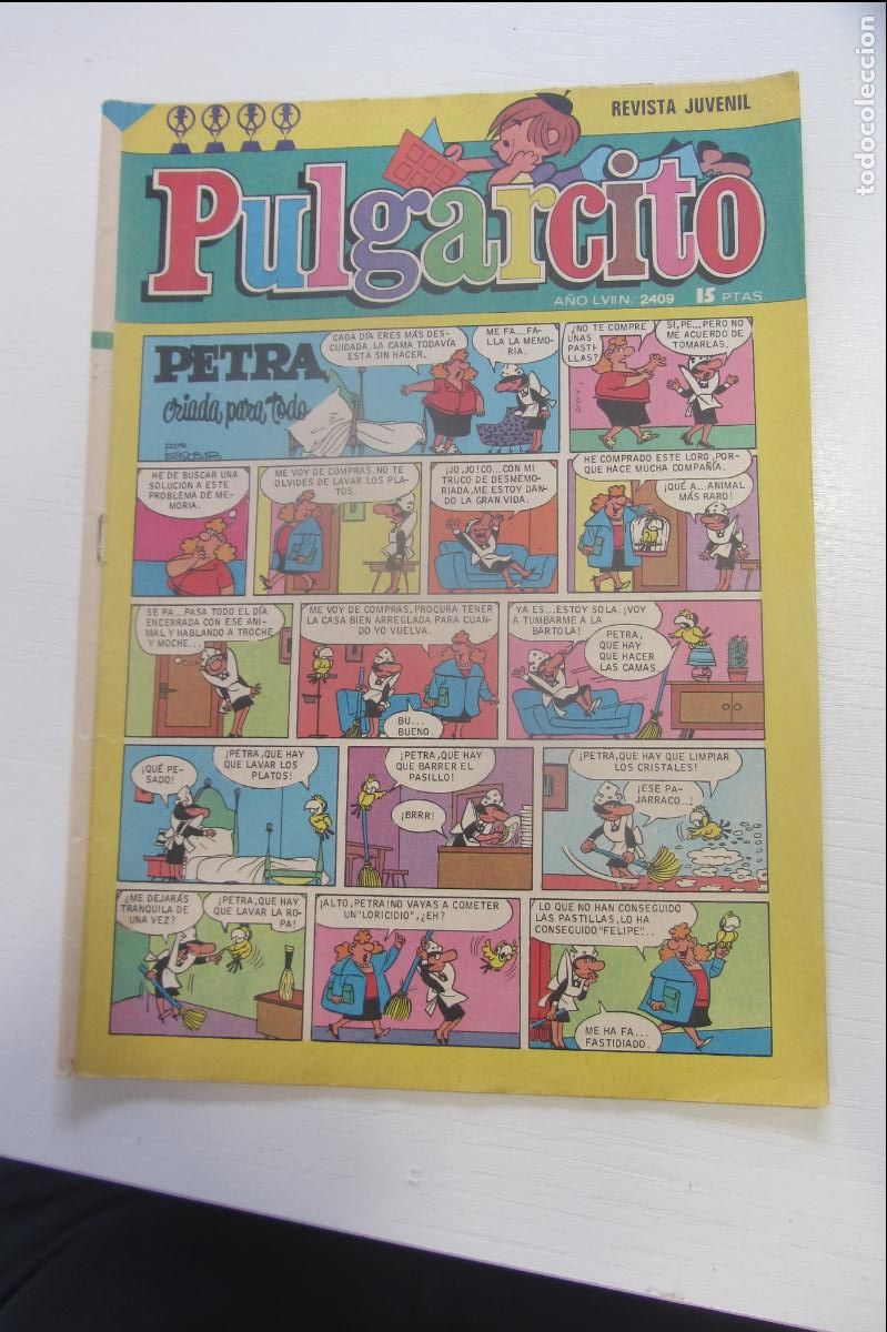 Tebeos: PULGARCITO N&ordm; 2409 CON EL SHERIFF KING EDITORIAL BRUGUERA ARX125