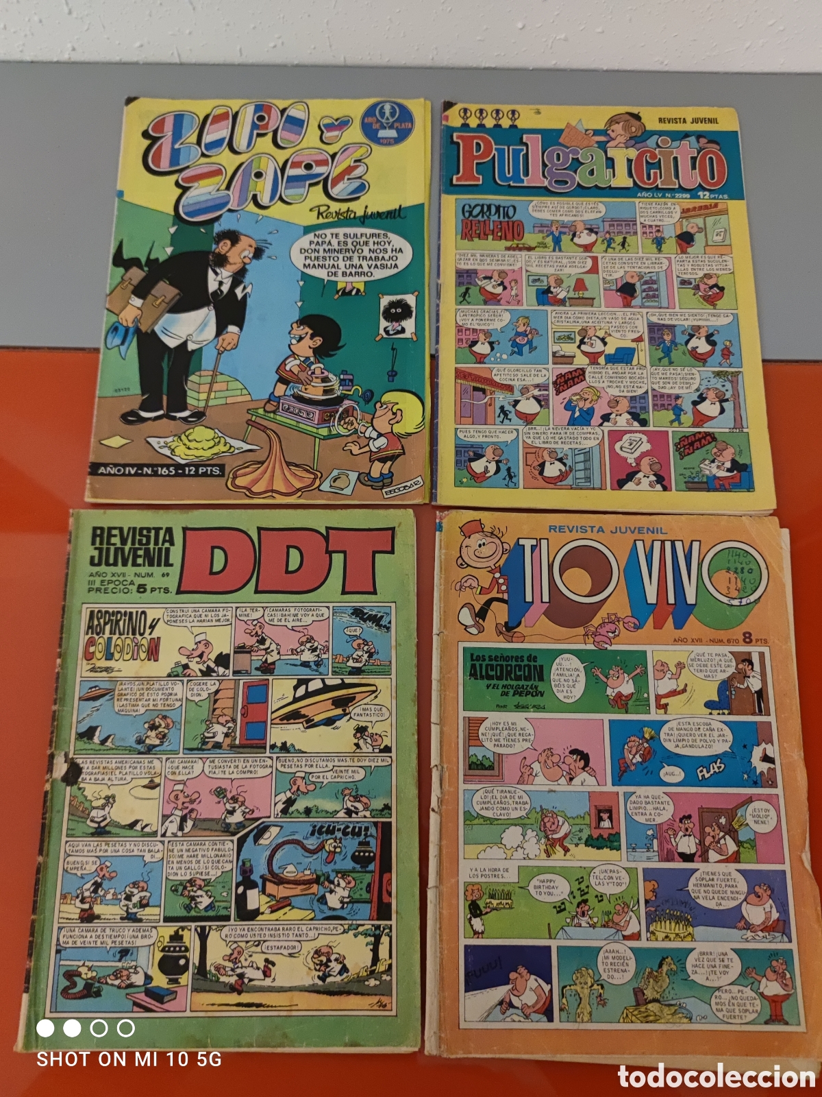 Tebeos: Lote de 4 revistas juveniles (4)-Editorial Bruguera