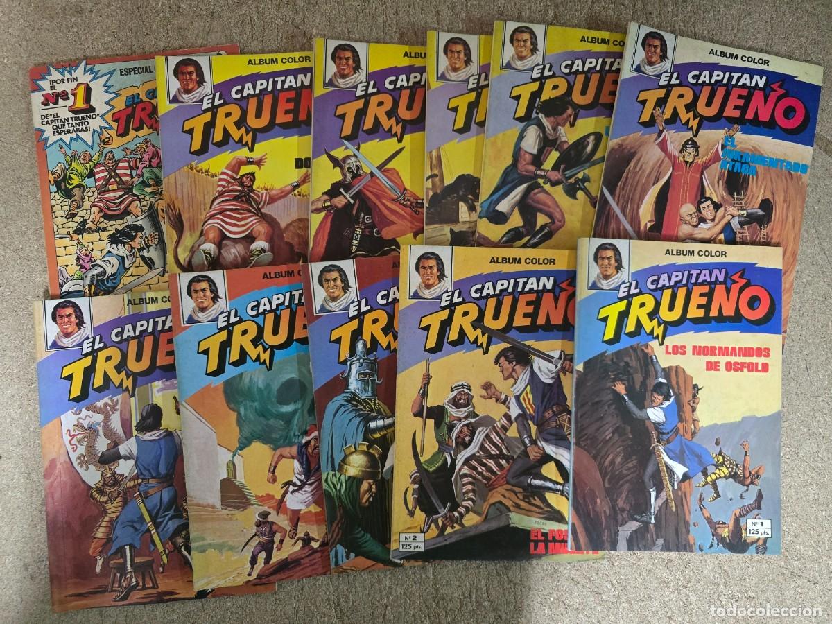 Tebeos: El Capitan Trueno Album Color.Lote 11 comics.Bruguera