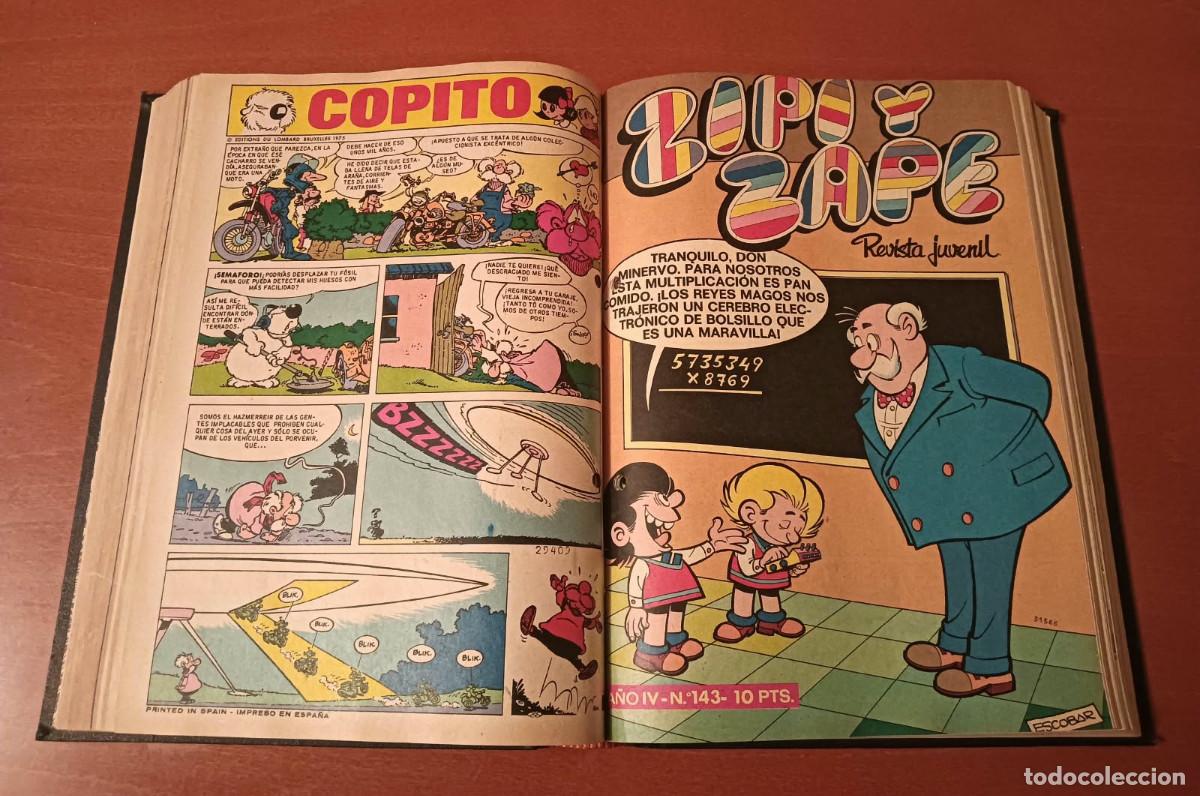 Tebeos: Zipi y Zape Revista Juvenil N&ordm; 130 al 155 en un tomo
