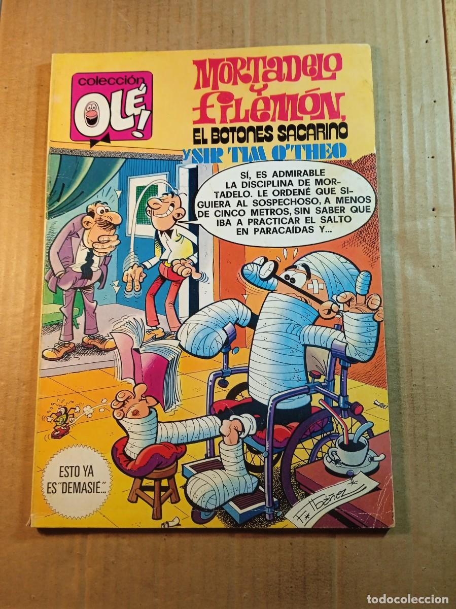 Comics: TEBEO DE OLE MORTADELO Y FILEMON EL BOTONES SACARINO Y SIR TIM O'THEO DEL A&Ntilde;O 1979 N&ordm; 187