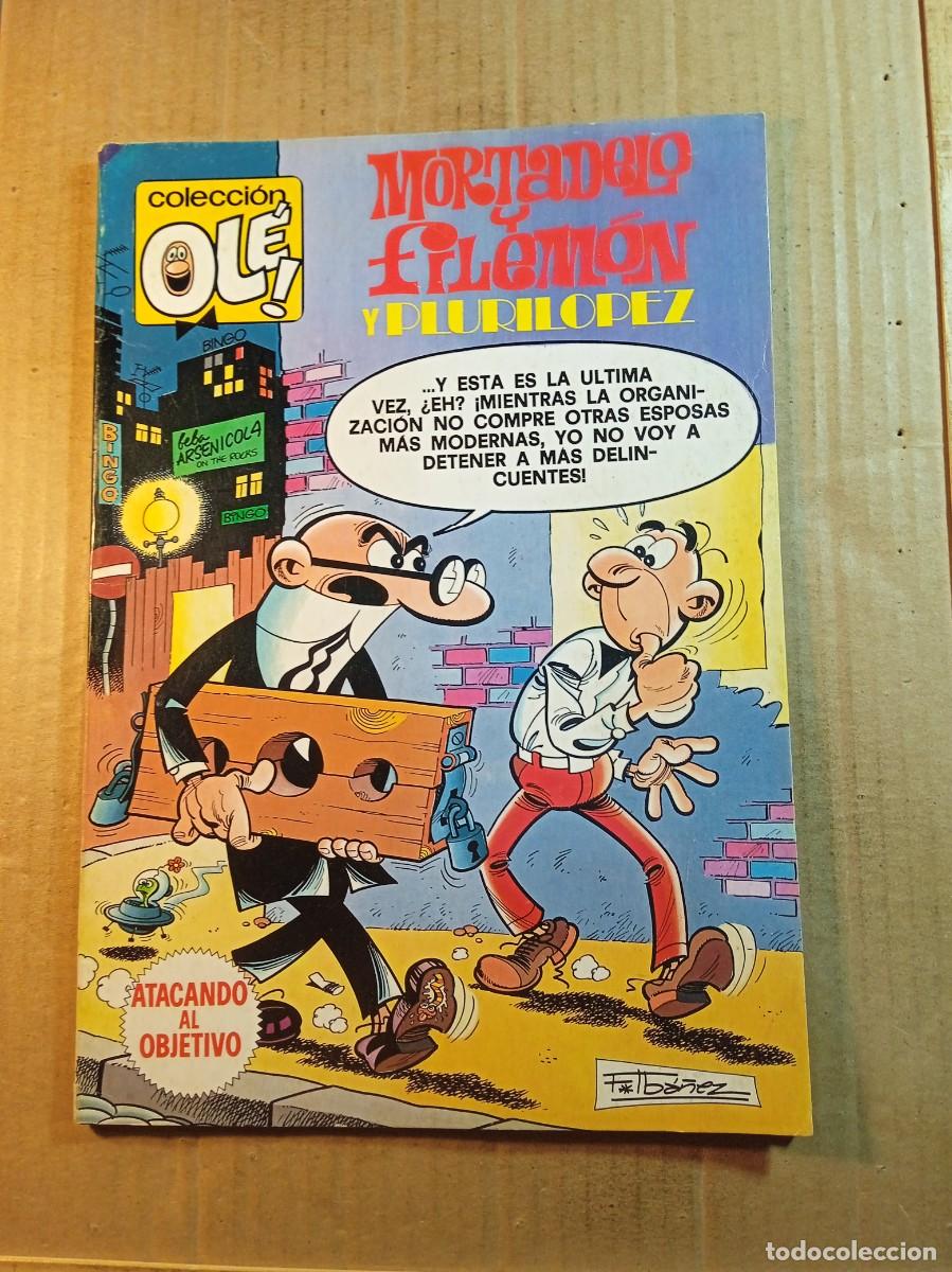 Comics: TEBEO DE OLE MORTADELO Y FILEMON Y PLURILOPEZ EN ATACANDO AL OBJETIVO DEL A&Ntilde;O 1980 N&ordm; 198