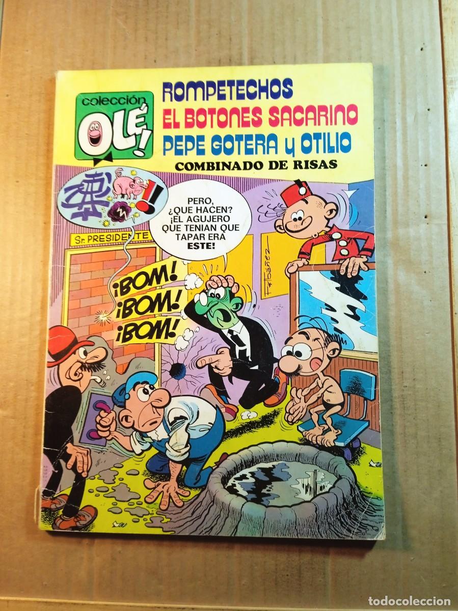 Comics: TEBEO DE OLE ROMPETECHOS EL BOTONES SACARINO PEPEGOTERA Y OTILIO DEL A&Ntilde;O 1979 N 109