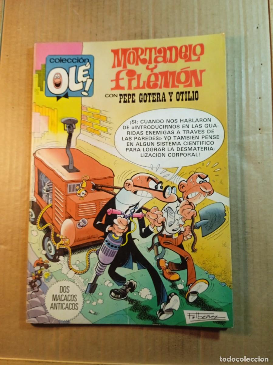 Tebeos: TEBEO DE OLE MORTADELO Y FILEMON CON PEPE GOTERA Y OTILIO EN DOS MACACOS ANTICACOS A&Ntilde;O 1982 N&ordm; 244