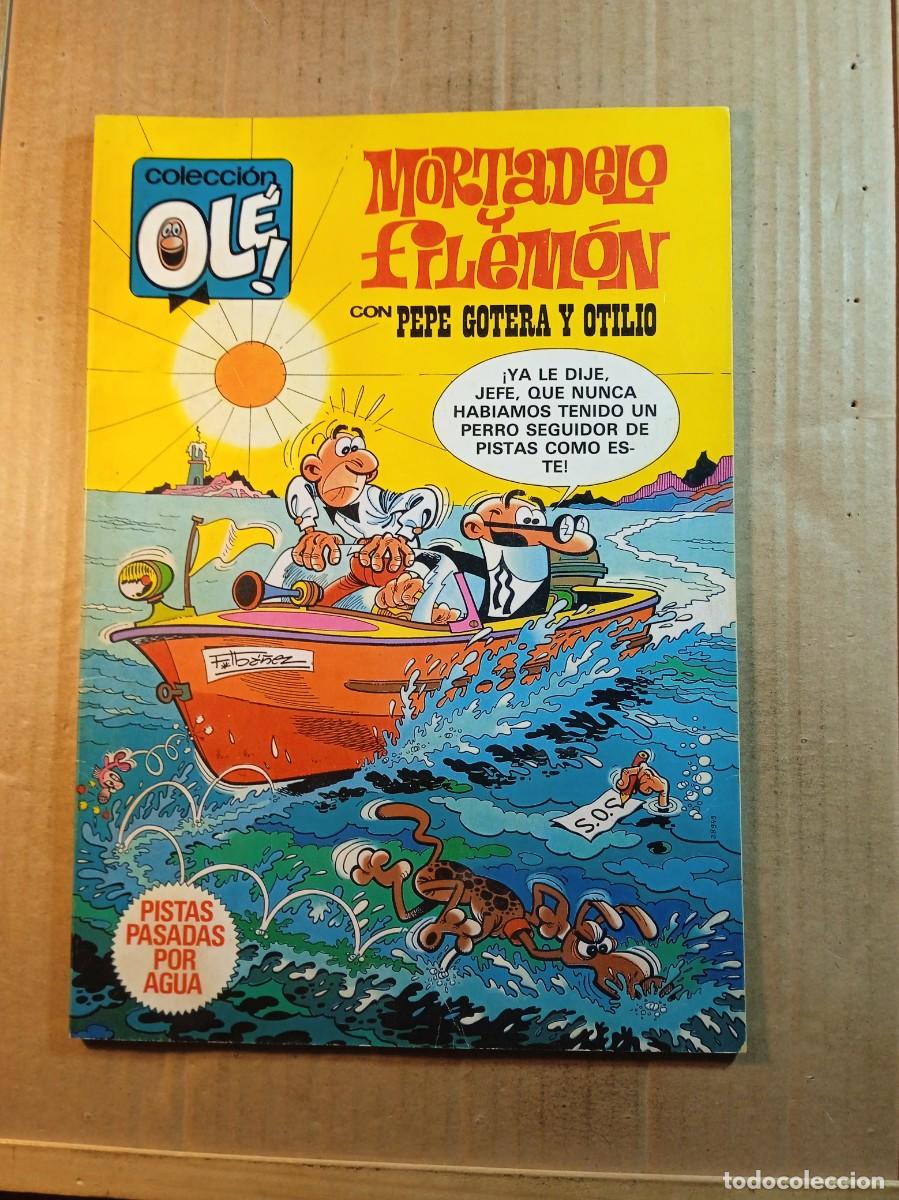 Tebeos: TEBEO DE OLE MORTADELO Y FILEMON CON PEPE GOTERA Y OTILIO EN PISTAS PASADAS POR AGUA A&Ntilde;O 1981 N&ordm; 224