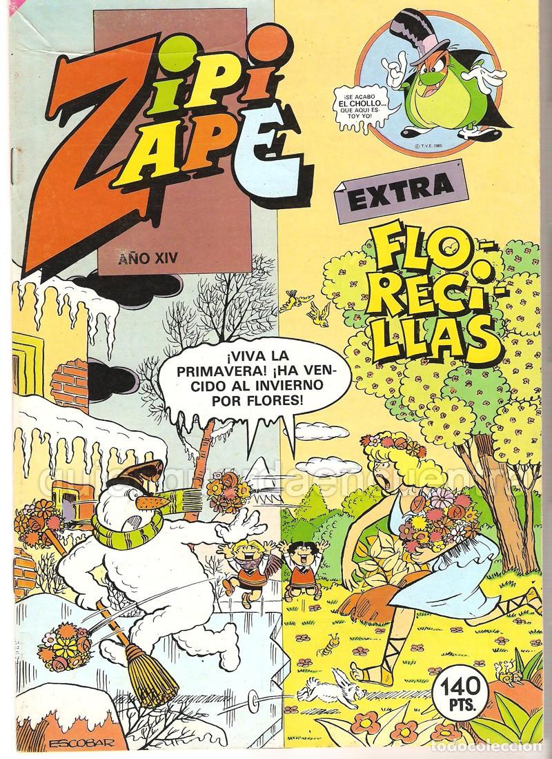 Tebeos: 6 COMICS ZIPI Y ZAPE EXTRA ESPECIAL 84-143-146-164-165-166 BRUGUERA A&Ntilde;O XIV-1986 NUEVOS