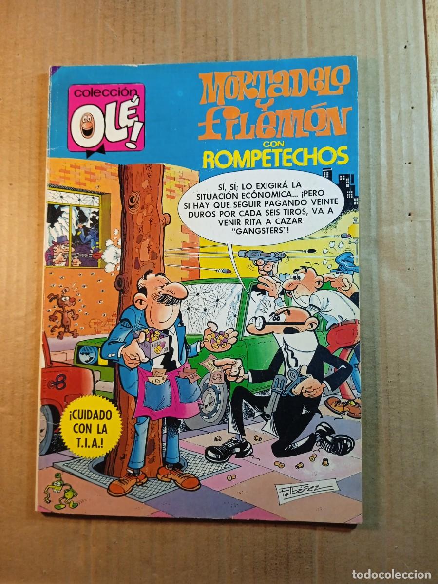 Giornalini: TEBEO DE OLE MORTADELO Y FILEMON CON ROMPETECHOS EN CUIDADO CON LA T.I.A. DEL A&Ntilde;O 1980 N&ordm; 192