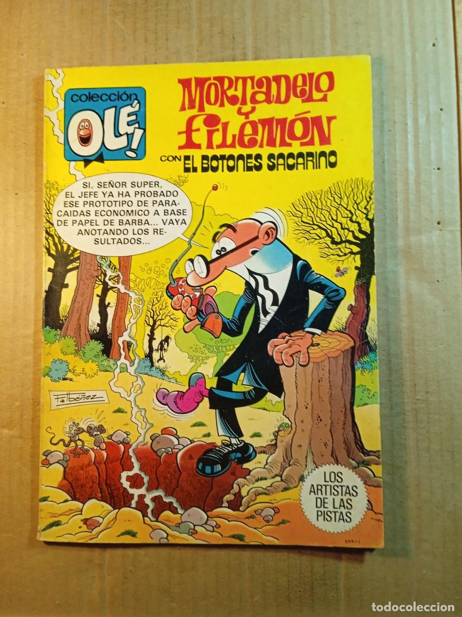 Giornalini: TEBEO DE OLE MORTADELO Y FILEMON CON EL BOTONES SACARINO LOS ARTISTAS DE LAS PISTAS A&Ntilde;O 1981 N&ordm; 233