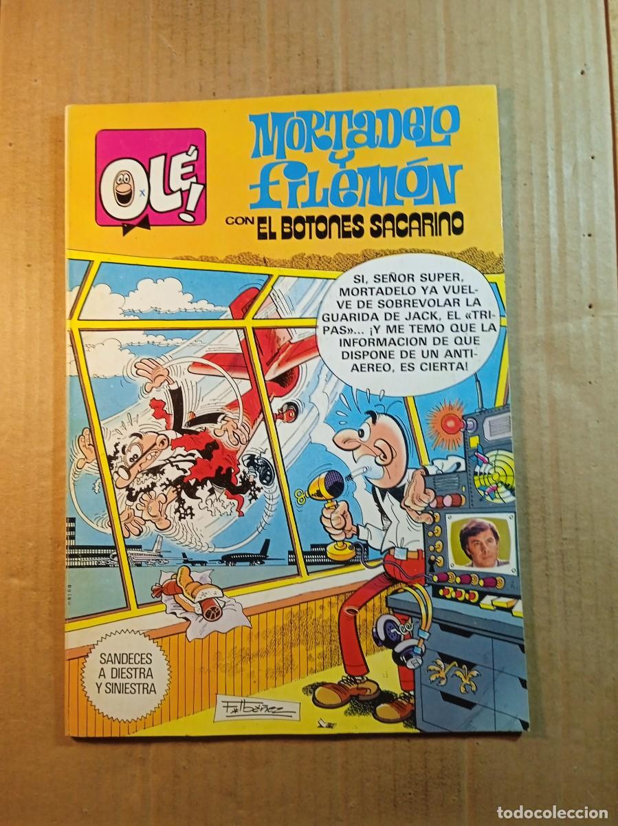 Tebeos: TEBEO DE OLE MORTADELO Y FILEMON EL BOTONES SACARINO SANDECES A DIESTRA Y SINIESTRA A&Ntilde;O 1983 N&ordm; 256