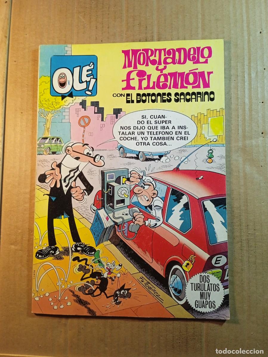 Tebeos: TEBEO DE OLE MORTADELO Y FILEMON EL BOTONES SACARINO DOS TURULATOS MUY GUAPOS A&Ntilde;O 1980 N&ordm; 248