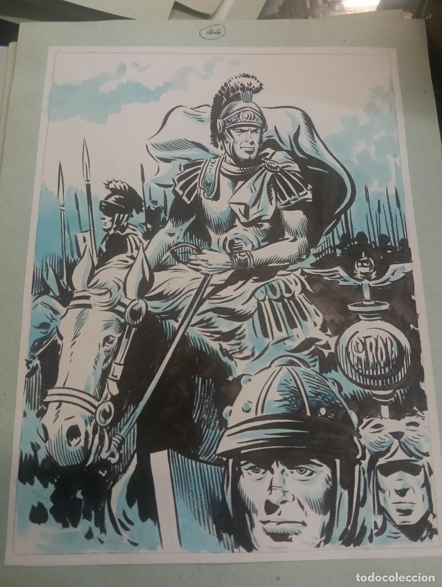 Tebeos: ILUSTRACION ORIGINAL PARA EDITORIAL BRUGUERA ANGEL PARDO