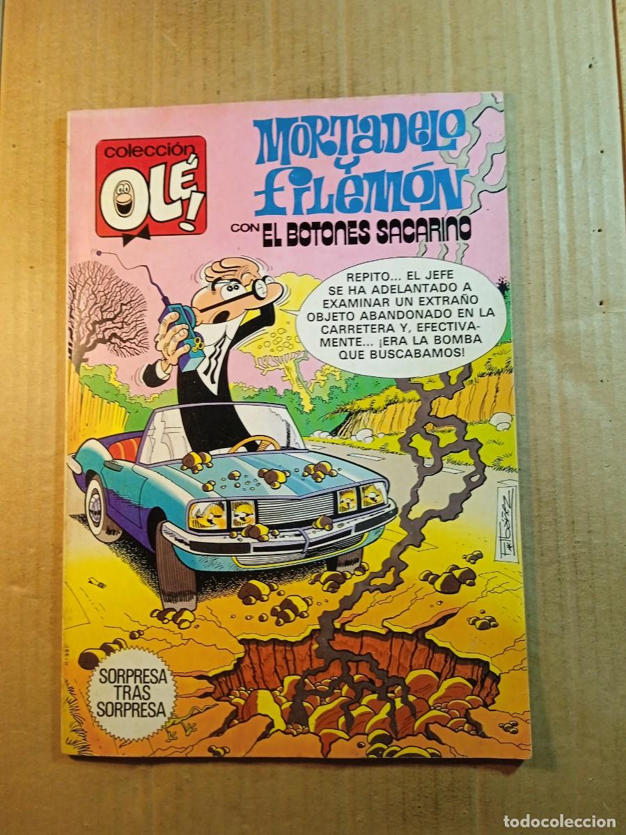 Comics: TEBEO DE OLE MORTADELO Y FILEMON EL BOTONES SACARINO EN SORPRESA TRAS SORPRESA A&Ntilde;O 1981 N&ordm; 223