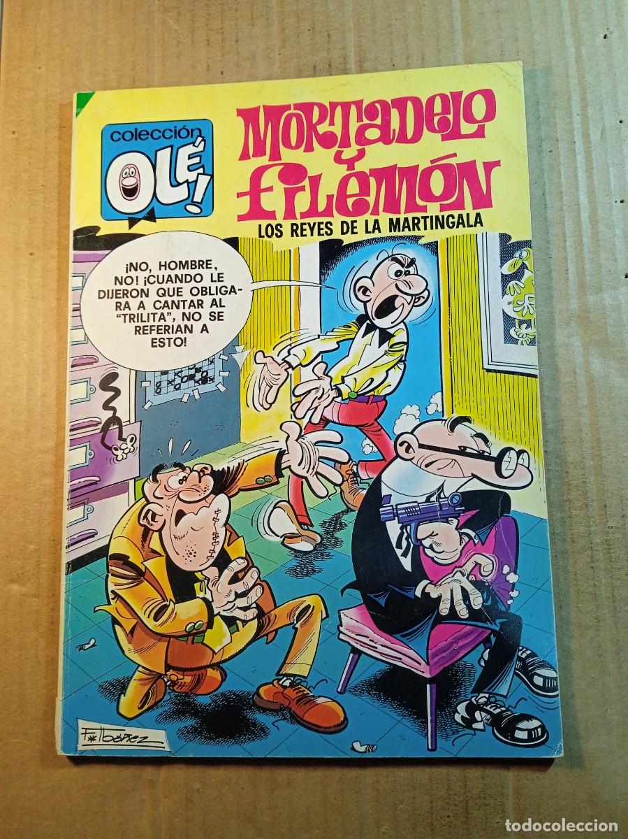 Tebeos: TEBEO DE OLE MORTADELO Y FILEMON EN LOS REYES DE LA MARTINGALA DEL A&Ntilde;O 1981 N&ordm; 163