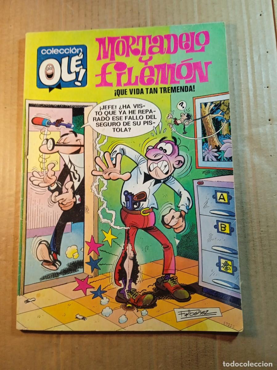 Tebeos: TEBEO DE OLE MORTADELO Y FILEMON EN QUE VIDA TAN TREMENDA DEL A&Ntilde;O 1981 N&ordm; 126