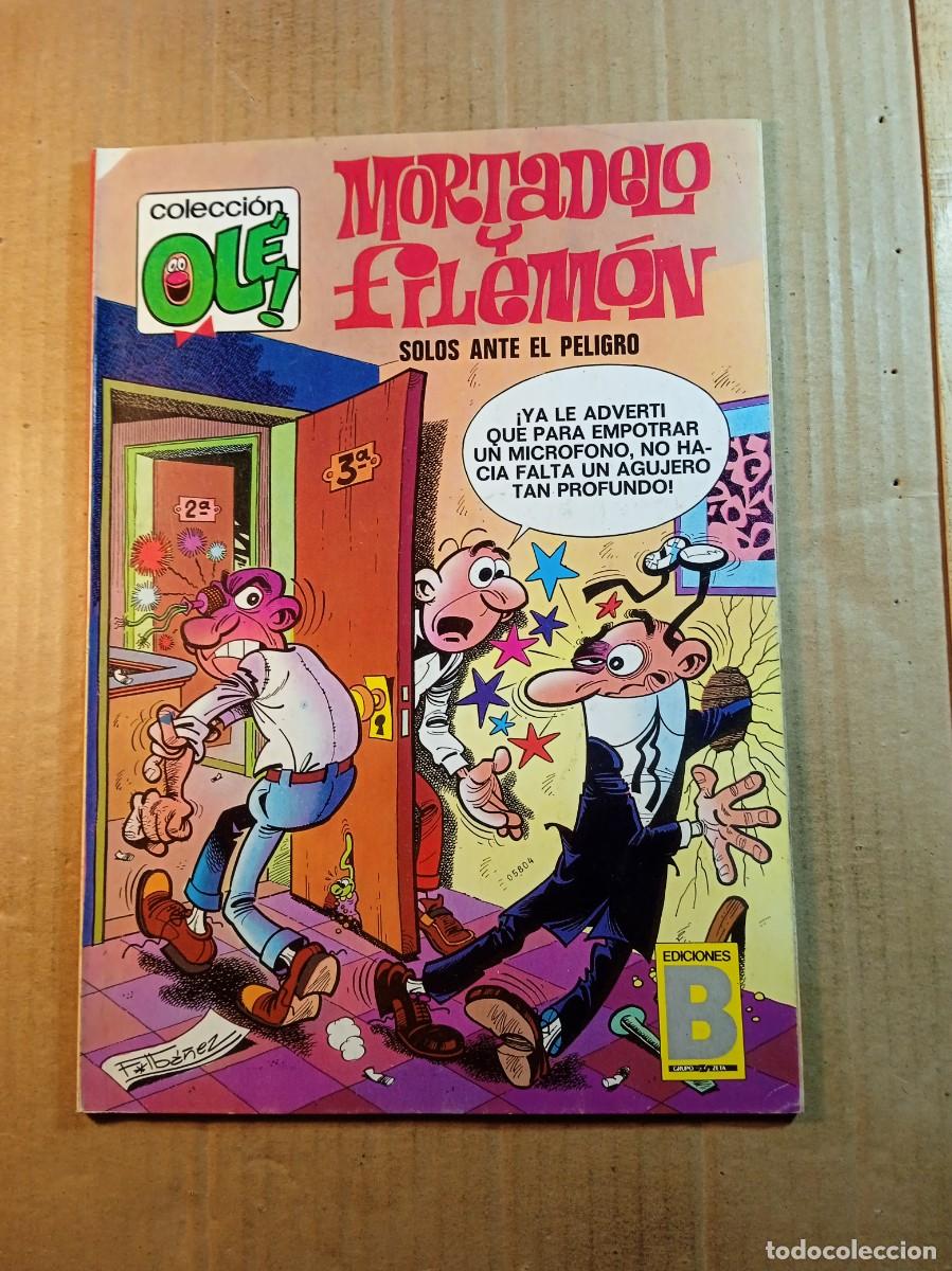 BDs: TEBEO DE OLE MORTADELO Y FILEMON EN SOLOS ANTE EL PELIGRO DEL A&Ntilde;O 1987 N&ordm; 121 - M. 12