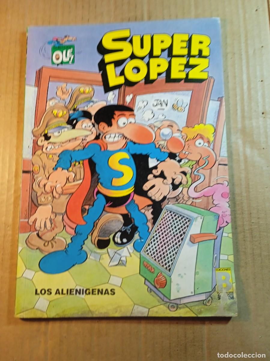 Livros de Banda Desenhada: TEBEO DE OLE SUPER LOPEZ EN LOS ALIENIGENAS DEL A&Ntilde;O 1990 N&ordm; 4 - SL