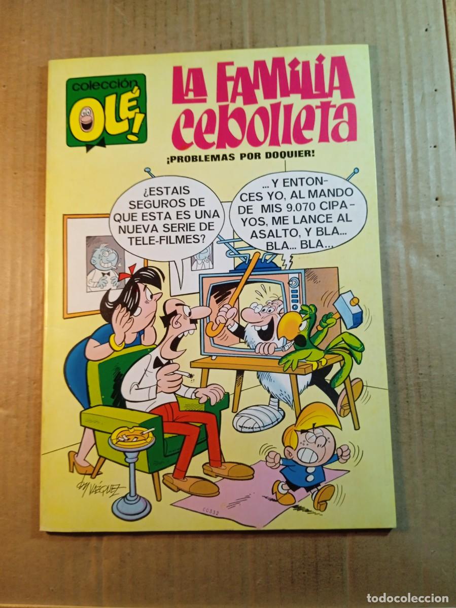 Comics: TEBEO DE OLE LA FAMILIA CEBOLLETA EN PROBLEMAS POR DOQUIER DEL A&Ntilde;O 1979 N&ordm; 4