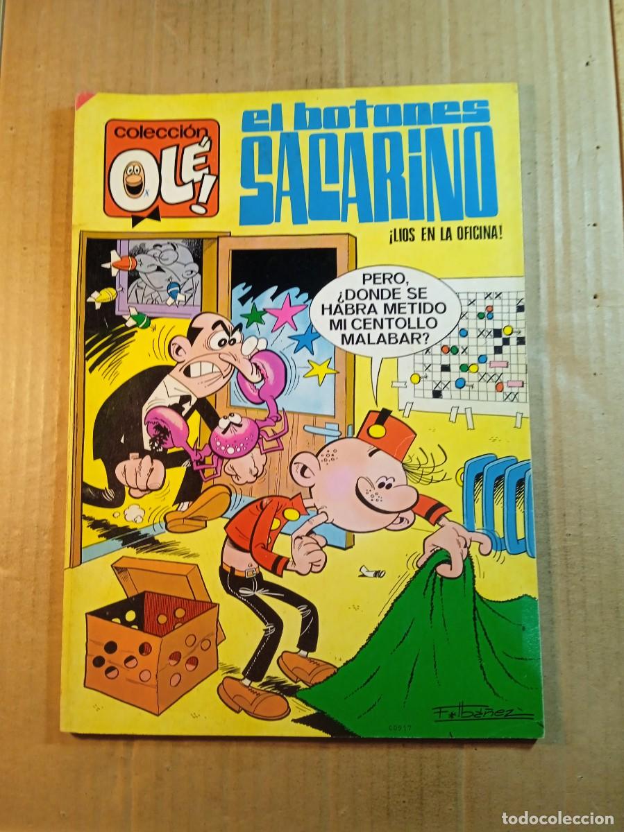Comics: TEBEO DE OLE EL BOTONES SACARINO EN LIOS EN LA OFICINA DEL A&Ntilde;O 1980 N&ordm; 3