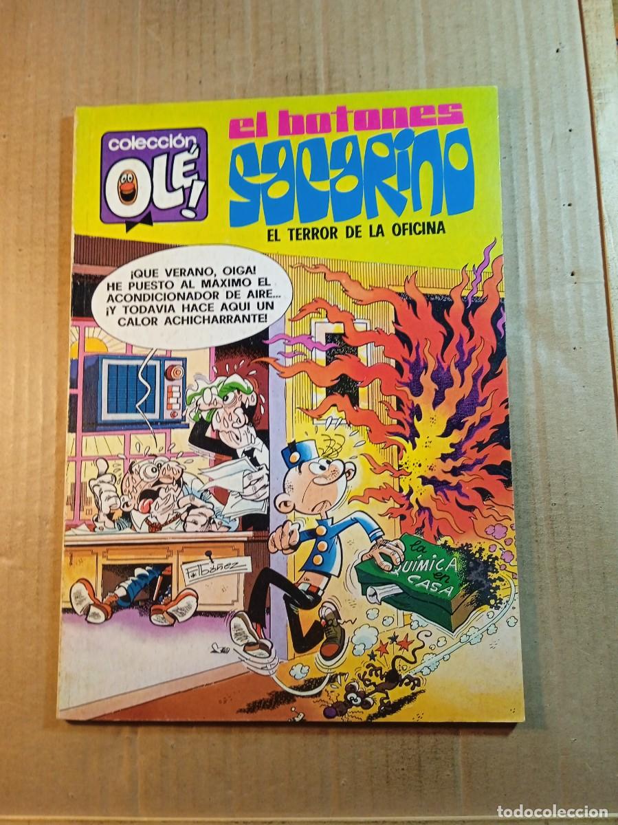 Comics: TEBEO DE OLE EL BOTONES SACARINO EN EL TERROR DE LA OFICINA DEL A&Ntilde;O 1979 N&ordm; 132
