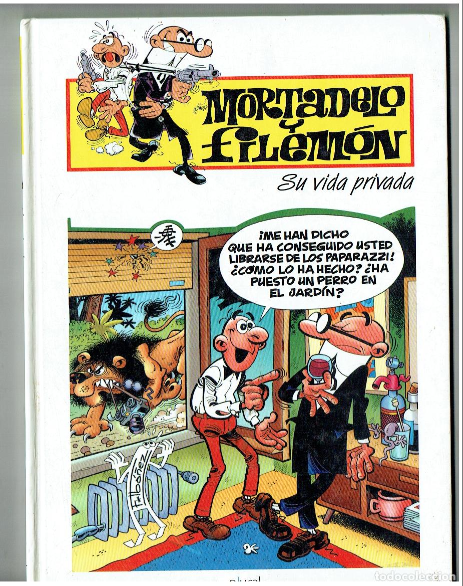 Tebeos: MORTADELO Y FILEM&Oacute;N. SU VIDA PRIVADA. EDICI&Oacute;N PLURAL 2000. (B/A11. RUM)