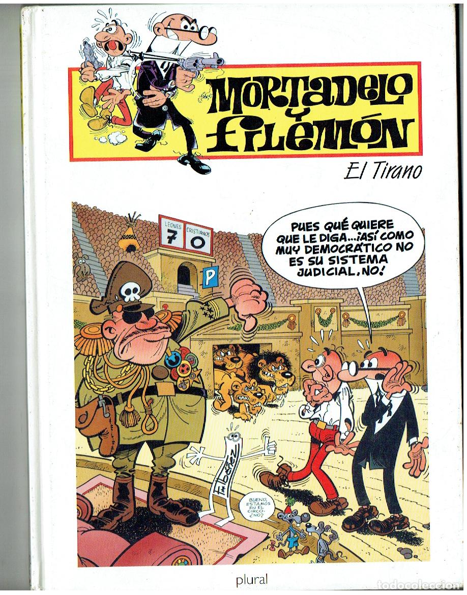 Tebeos: MORTADELO Y FILEM&Oacute;N. EL TIRANO. EDICI&Oacute;N PLURAL 2000. (B/A11. RUM)